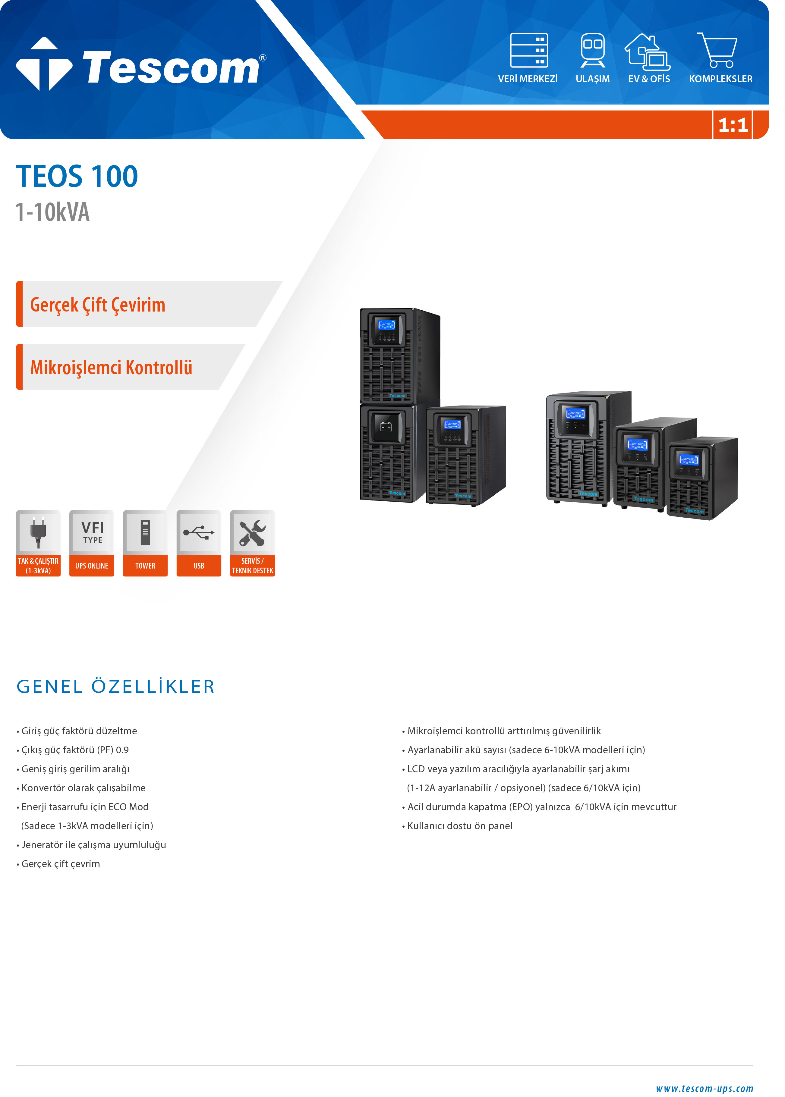 TEOS 100 1 - 10 kVA
